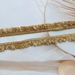 ZariWork 3 CM Golden Gota Patti Kiran Laces
